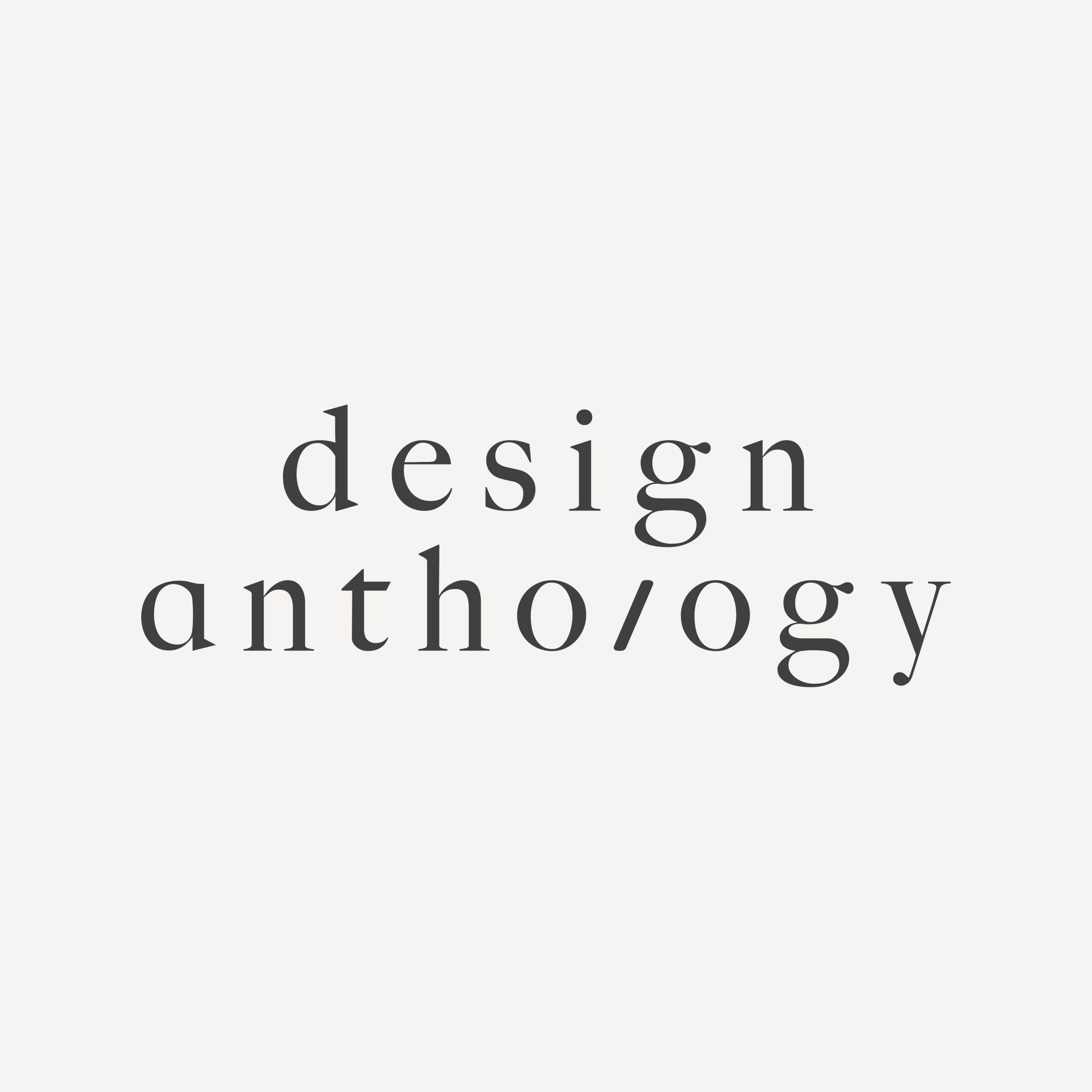 Design Anthology