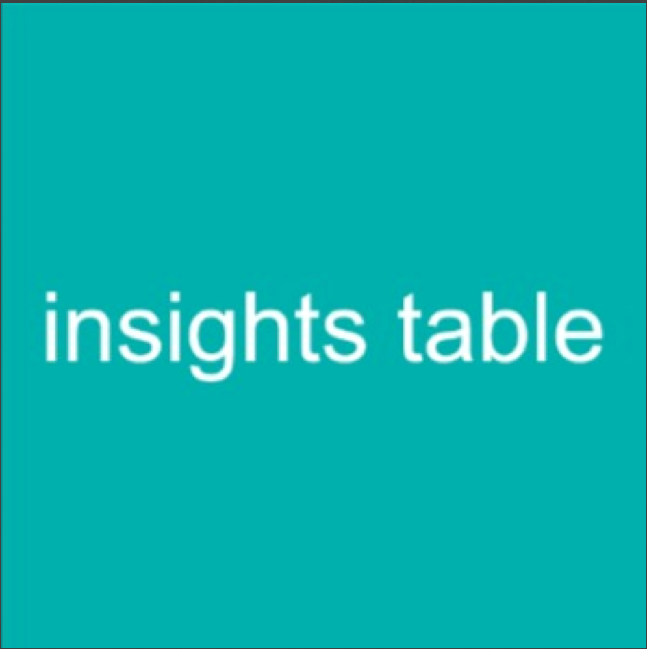 Insights Table Pte Ltd